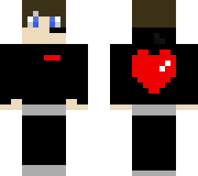 broken / chris minecraft skin (layered)