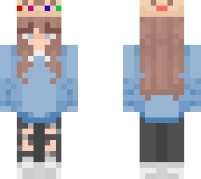 brown hair blue eyes
