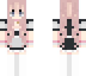 cat girl maid skin