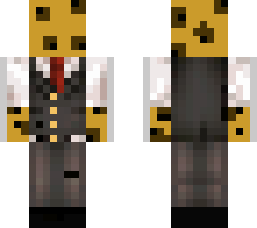 cookie in suit
