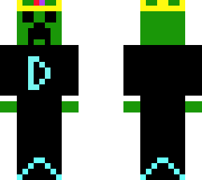 creeper a suit blue