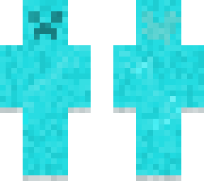 cyan dye creeperman