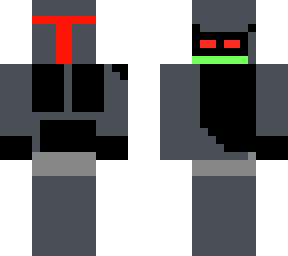 evil mando with evil grogu