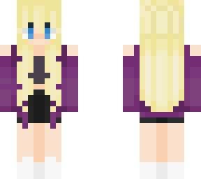 fixed purple sweater