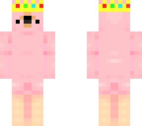 flamingo with crown