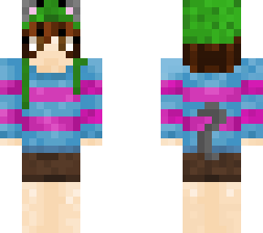 frog cat girl thing :3