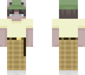frog girl with short hair!