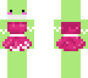 frog pink dress 2