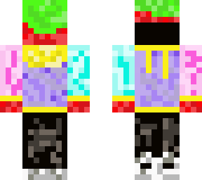 fruitgummies minecraft custom skin
