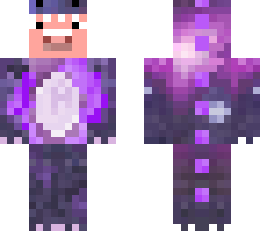 galaxy pig in onesie