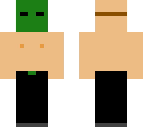 green griefer topless