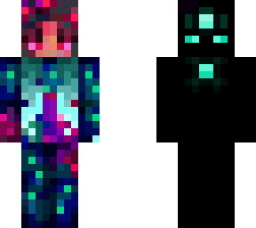 half and half galaxy girl darkside