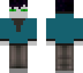 hooded white endermen
