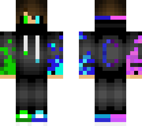 lime and blue gamer