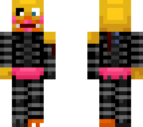 mangled toy chica