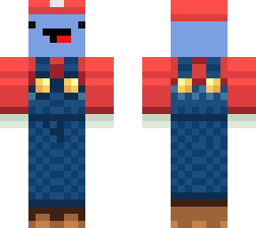 mario blue derp