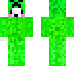 marshmallow in creeper costume