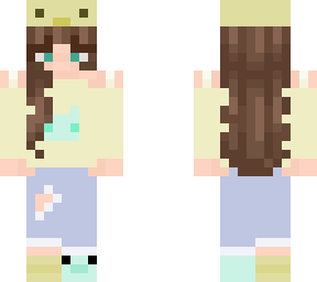 my base in chicky chick outfit