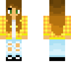 nerdygamer14910's skin with flannel