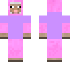 pink hoody sheep
