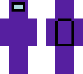 purple among us crewmate (improved)