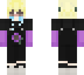 purple blonde hair boy (sad)