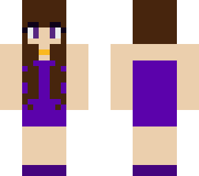 purple dress