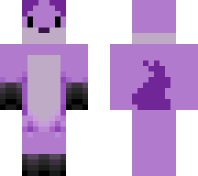 purple fox template.