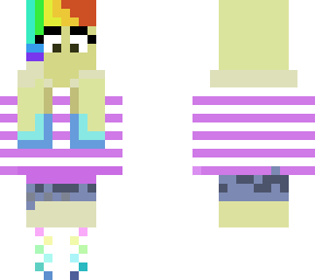 rainbow girl