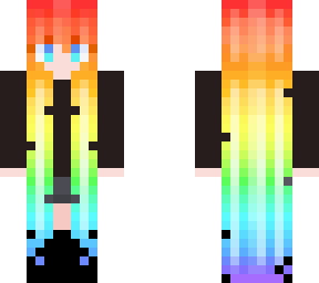 rainbow girl