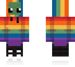 rainbow hoodie pepe v2