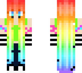 rainbow scene kid---hair base: jingles