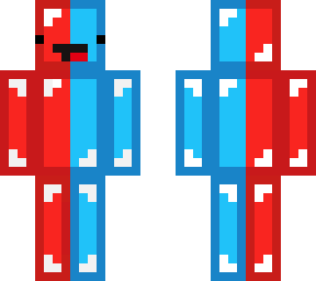 red and blue skeppy