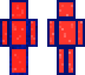 red and blue squares
