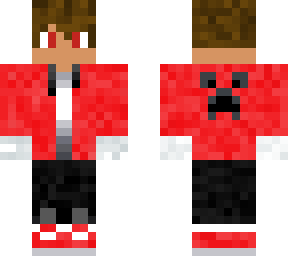 red creeper hoodie