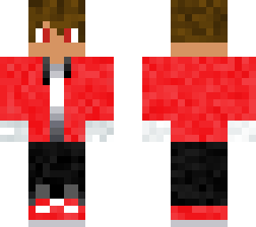 red hoodie