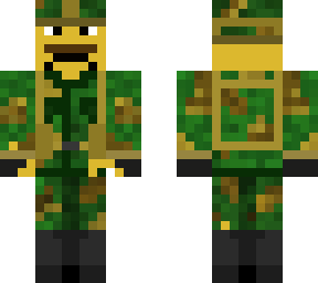 soldier of the camo