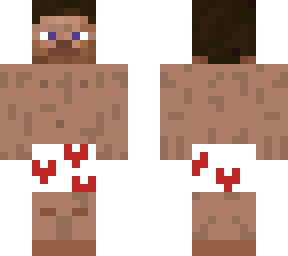 steve but he forgot to put his pants and shirt on