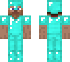 steve with diamond armor