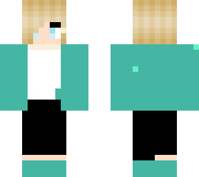 teal blond boy/man