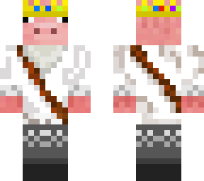 technoblade with no king robe.
