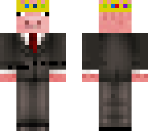 thechnoblade with suit and crown (can turn suit and crown off)