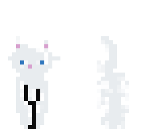 white kitty