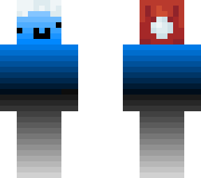 ~ ~ blue to white santa hat ~ ~