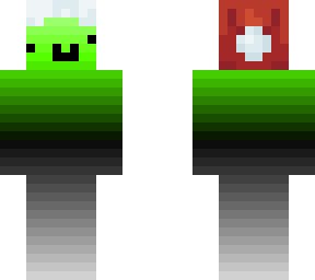 ~ ~ green to white santa hat ~ ~