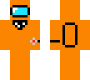 among us imposter (orange)