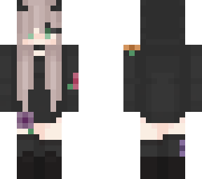 black top / colorful roses