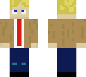 blonde guy in suit