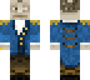 blue coat pirate