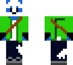 blue panda